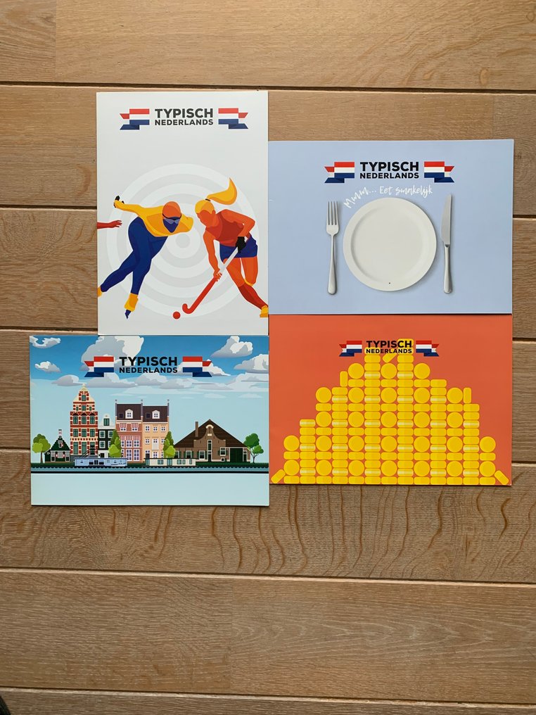 Nederland 2020/2023 - Fireårsutgaven ‘Typisk Nederland’ i mappe #1.0