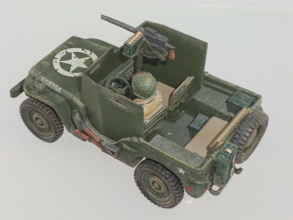 King & Country - Figure - DD161 US Armoured Jeep - Tin #1.0