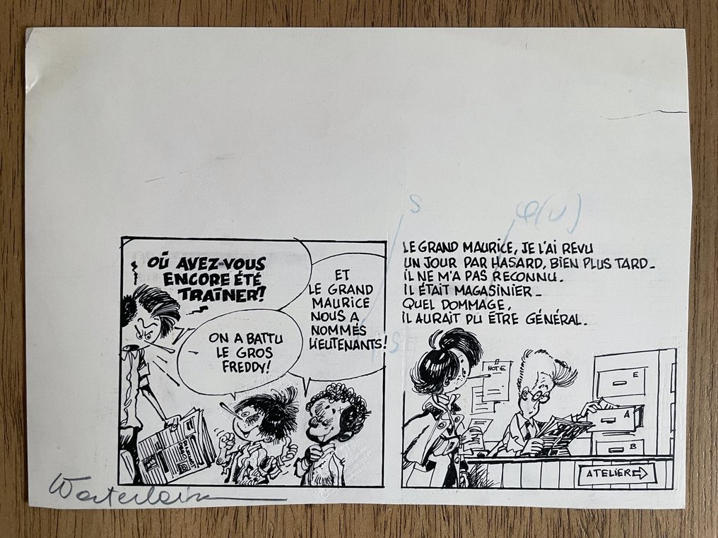 Wasterlain - 1 Original page - Docteur Poche #1.0