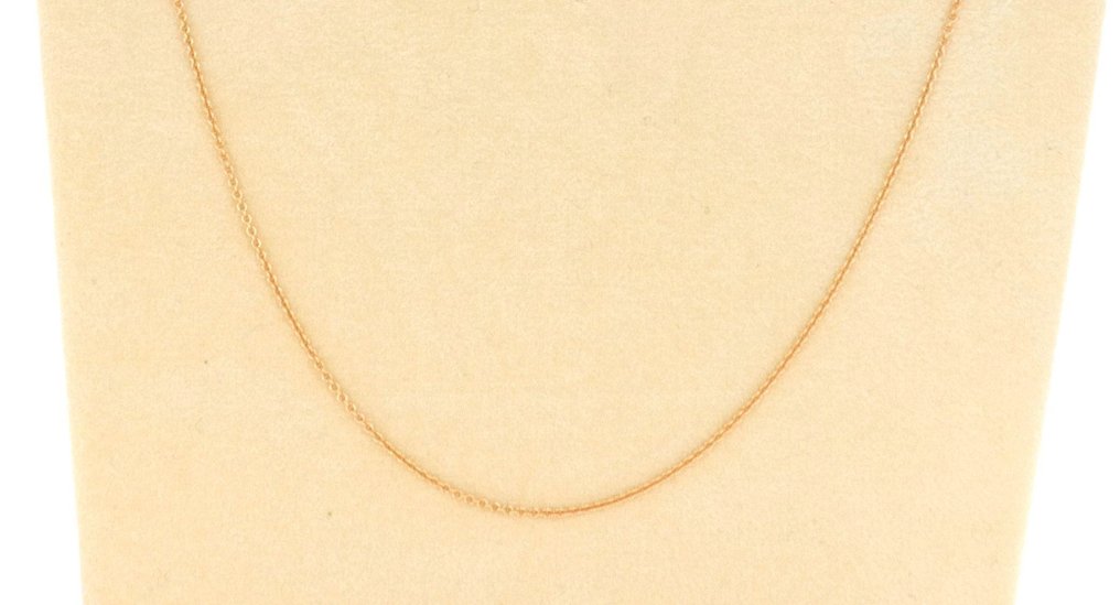 沒有保留價 - Vieri - 頸鏈 - 18 克拉 玫瑰金 #1.0