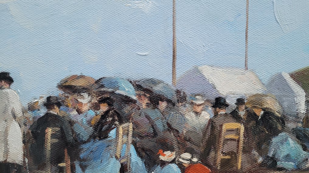 Camille Rousseau (1949) - Dimanche en Normandie ~ Marée Basse #4.3