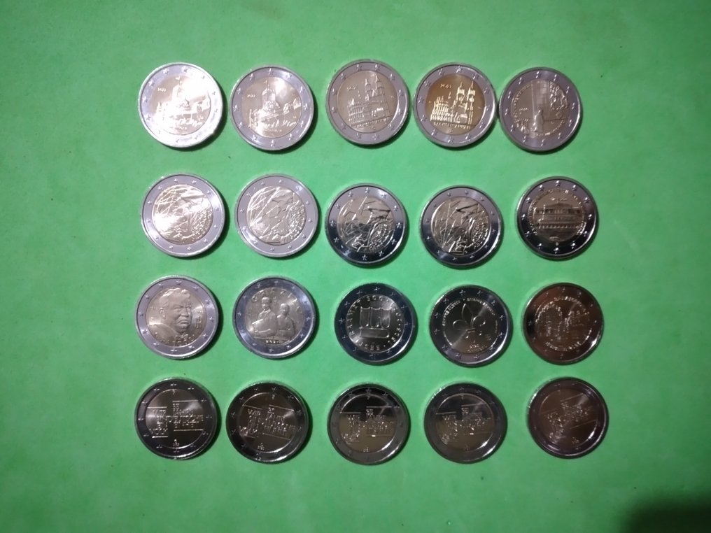 Ευρώπη. 2 Euro 2020/2025 (20 monete)  (χωρίς τιμή ασφαλείας) #1.0