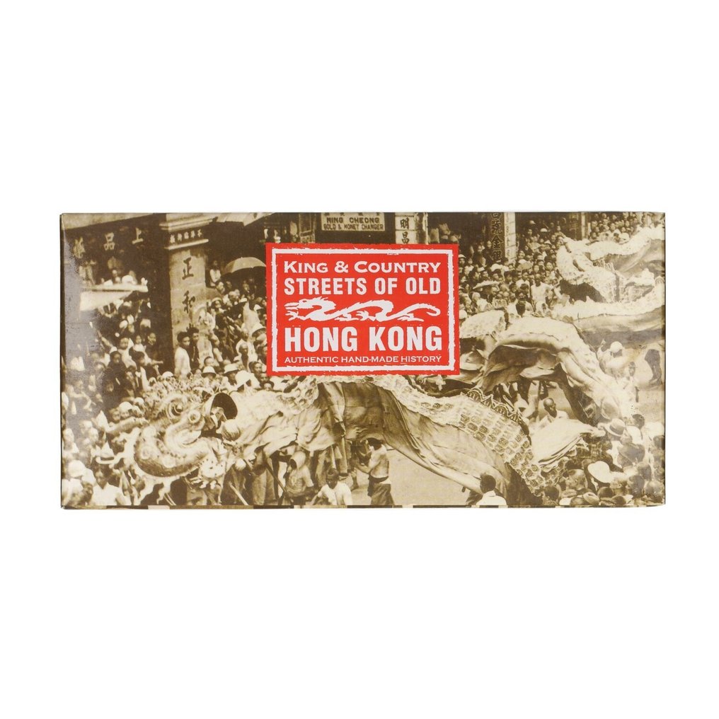 King & Country - Streets Of Old Hong Kong - Statuetta - HK167 “Street Lantern Set” - Metallo bianco #2.1