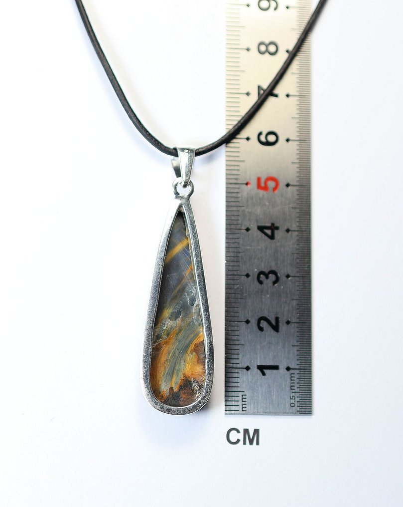 Pietersit Pendant / cabochon / new- 9.58 g - (1) #4.3