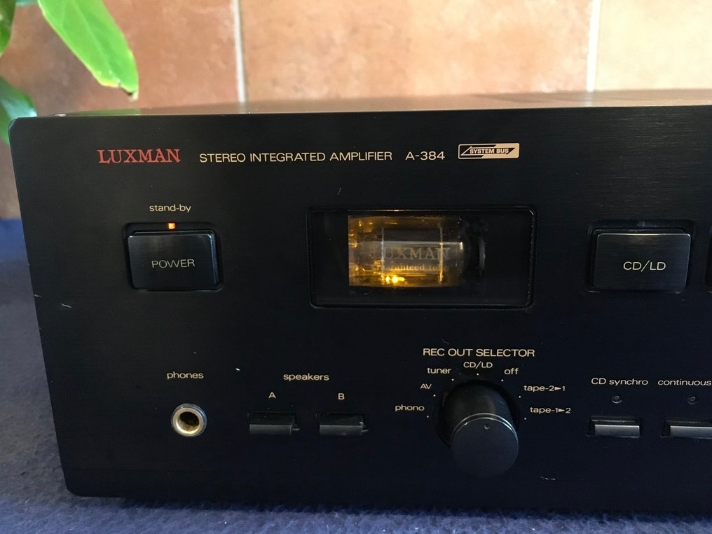 Luxman - A-384 管前置放大器 固态立体声放大器 #3.2