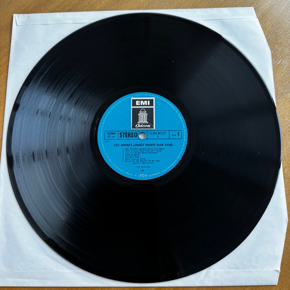 Beatles - Sgt. Pepper's Lonely Hearts Club Band [stereo pressing] - Vinylplate - 1969 #3.2