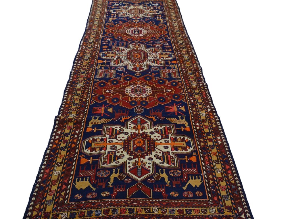 Kelim Sumak - Cleaned - Runner - 300 cm - 116 cm #1.0