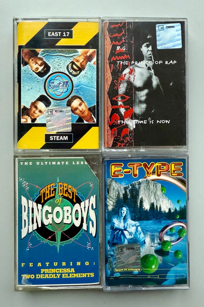 BASF / TDK / East 17 / B.G. The Prince Of Rap / E-Type / Bingoboys - Multiple artists - Multiple titles - Audio cassette - 1991 #3.2