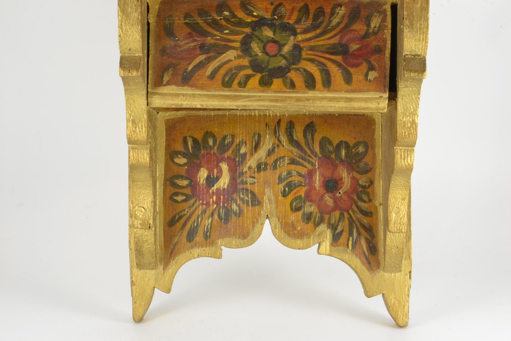 Wall shelf unit - Wood - psalm book rack #3.2