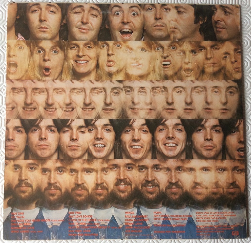 Paul McCartney & Related, Wings - Wings at the speed of sound - LP-albumit (useita esineitä) - 1st Stereo pressing, 180 gram, 140 grammaa - 1976 #2.1