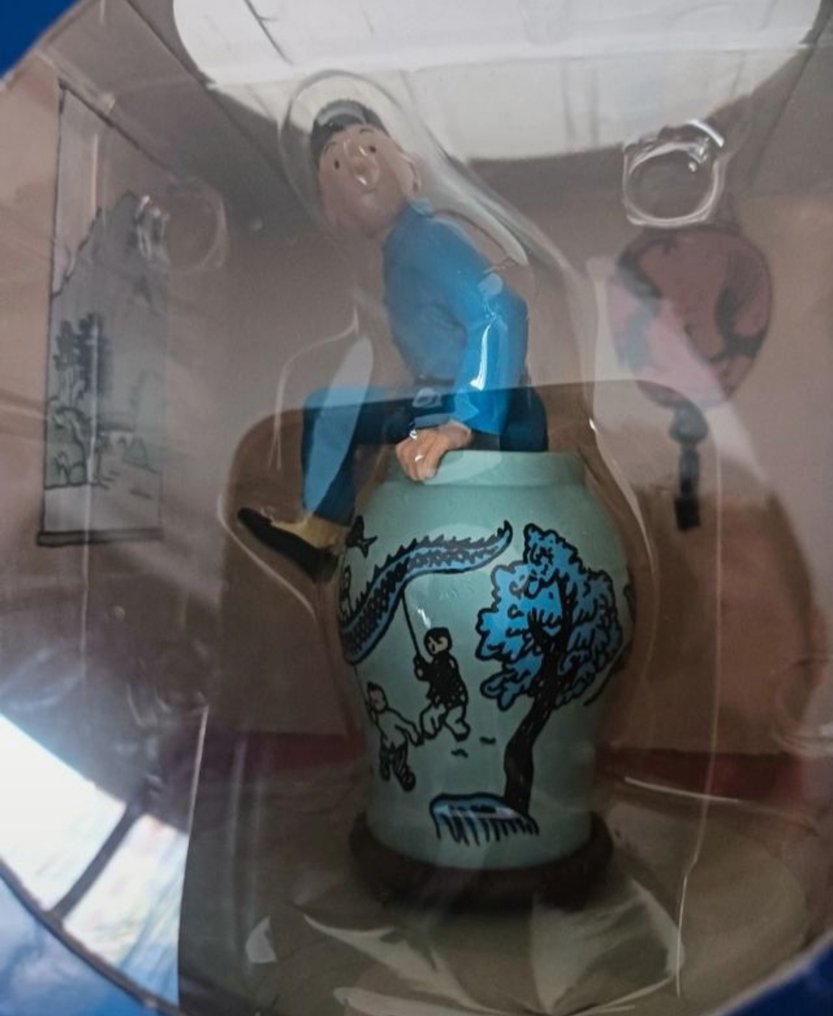 Diorama Moulinsart - Tintin Extreme-Orient - Statuetta - Plastica #2.1