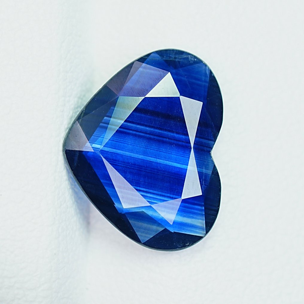 Fără preț de rezervă Albastru Safir  - 3.90 ct - Asociația internațională de pietre prețioase colorate (ICA GemLab) #4.3