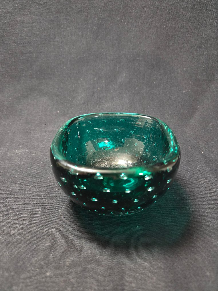 Murano Venini - Carlo Scarpa - Σταχτοδοχείο - Γυαλί - Venini Murano γυάλινη πιατέλα #1.0