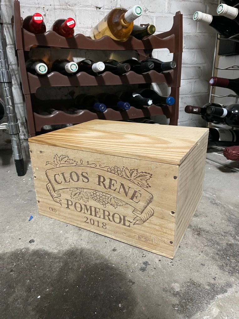 2018 Clos René - Pomerol - 6 Bouteilles (0,75 L) #1.0