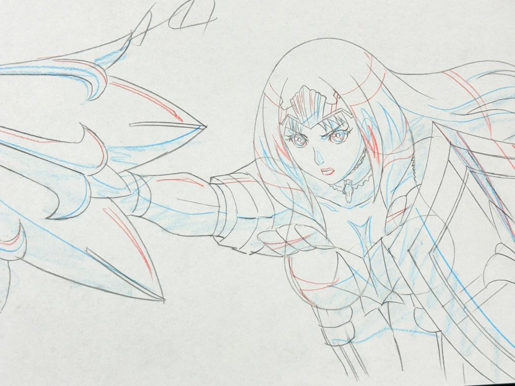 Studio Arms - Desen original de animație - Queen's Blade (2009) #4.3