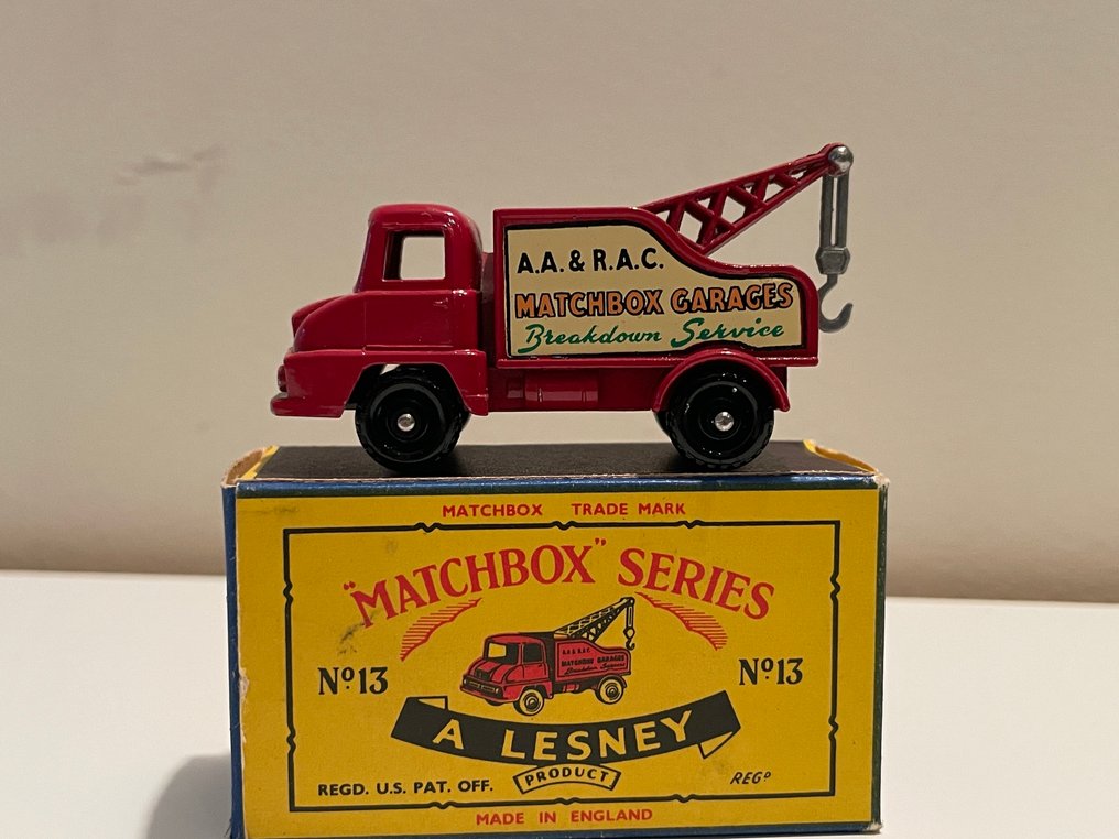 Matchbox - Model truck - Matchbox Series Lesney 13 Wreck Truck - Boxed #1.0