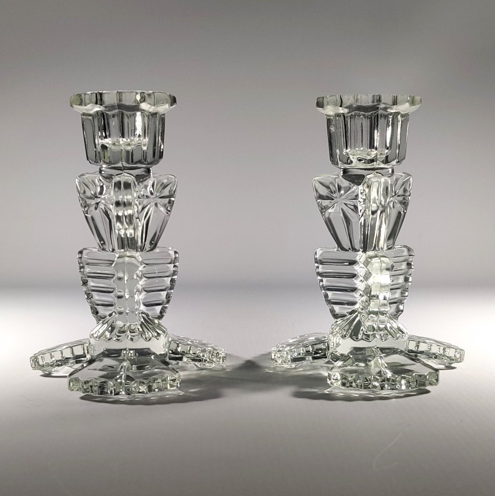 Rosice - 烛台 装饰艺术 - 玻璃 #1.0