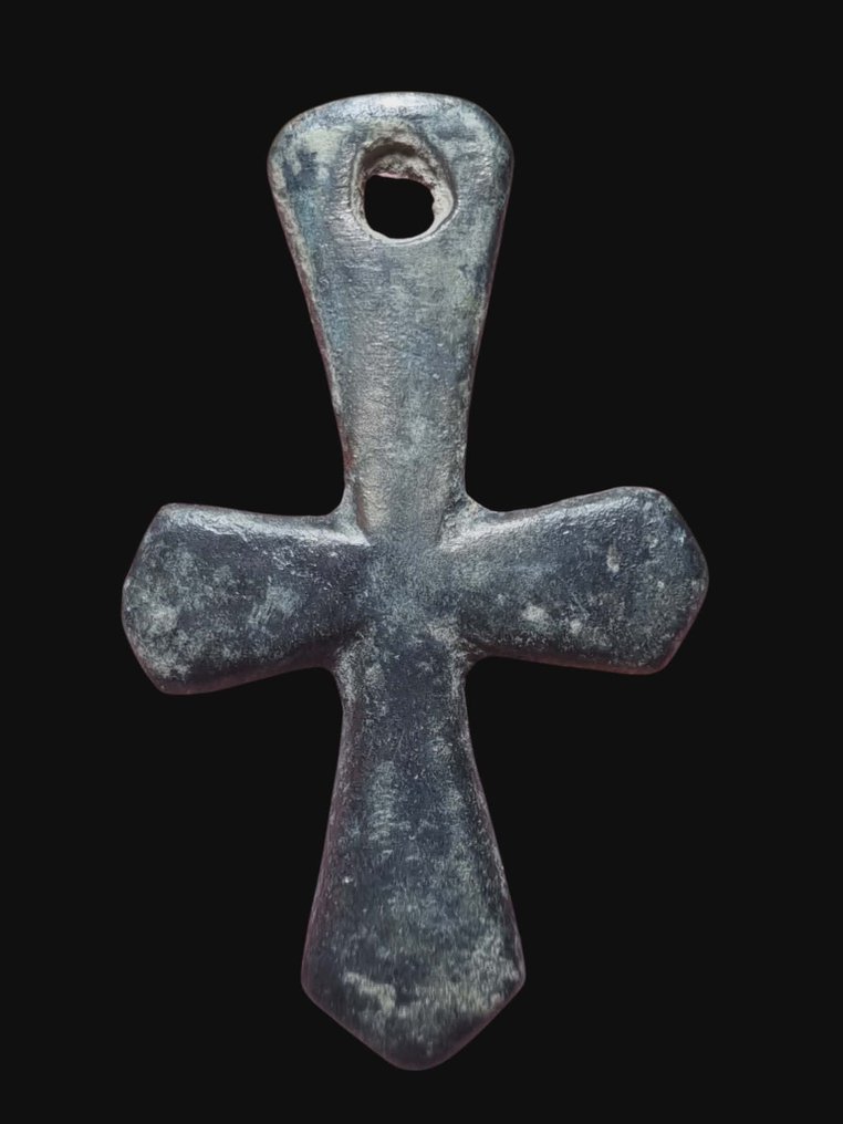 Εποχή των Βίκινγκς Μπρούντζος, Βαρύς Σταυρός Κρεμαστό κόσμημα  (χωρίς τιμή ασφαλείας) #1.0