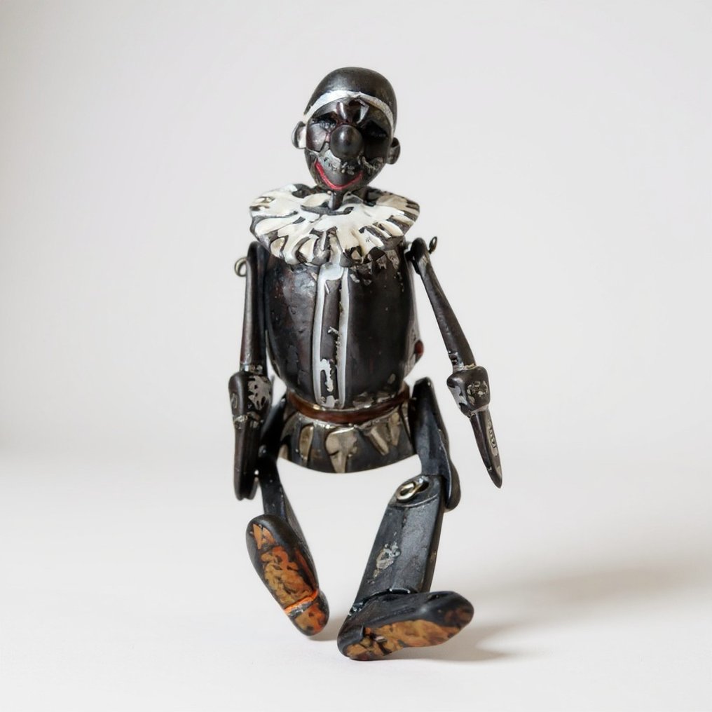 玩具人偶 - Marionette Commedia dell'Arte - 搪瓷 #3.2