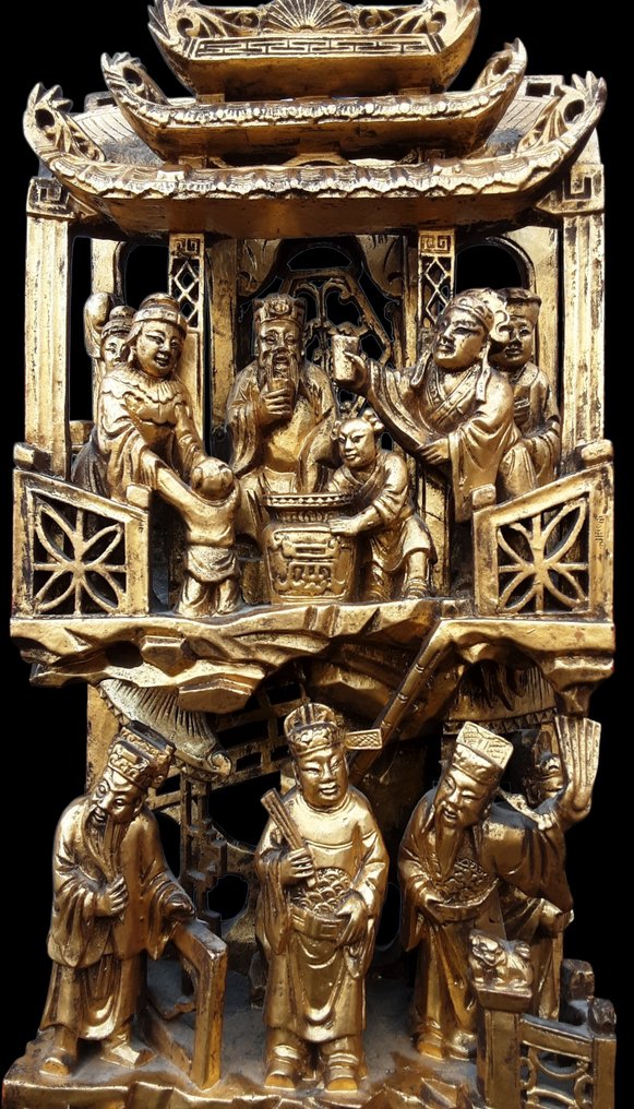 Ναός της Τέχνης - Ξύλο - Κίνα - 20th century #1.0