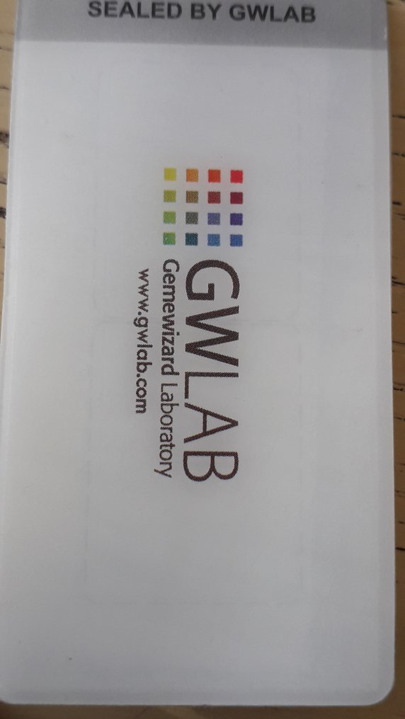 Ei pohjahintaa - 2 pcs Timantti  (Luonnollinen)  - 2.06 ct - Päärynä - D (väritön) - I1 - Gemewizardin gemologinen laboratorio (GWLab) #3.2