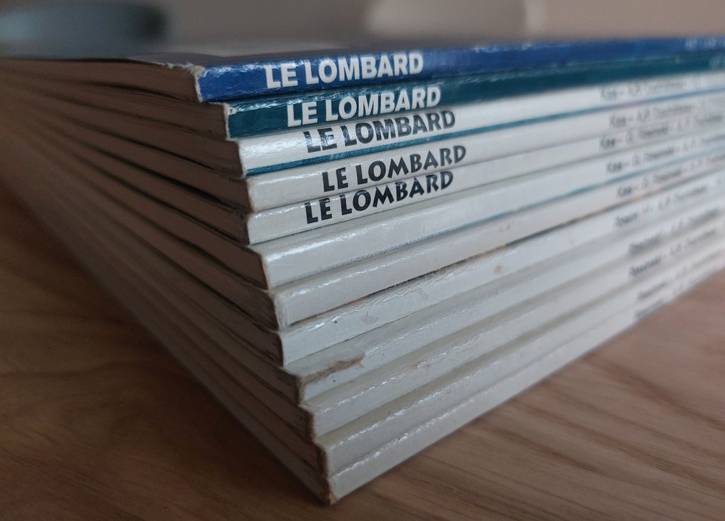 Hans 1 t/m 12 - Complete reeks SC - 12 Album - Eerste druk - 1983/2000 #3.2