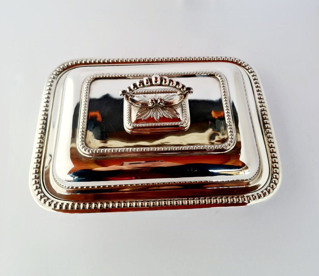 Πιάτο σερβιρίσματος - Christopher Johnson & Co. E.P.N.S. Silver Plated Entrée Dish - Επάργυρο #2.1