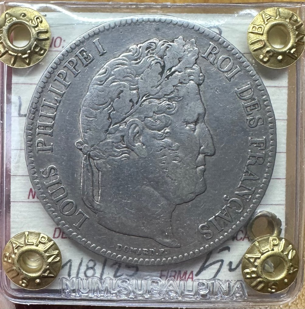 France. Louis Philippe I. 5 Francs 1842-B, Rouen  (No reserve price) #1.0