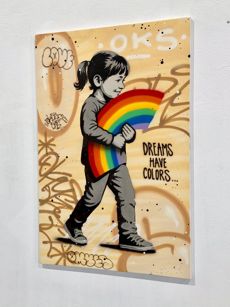 Okyes (1987) - Dreams Have Colors (100% Hand-Painted) #3.2