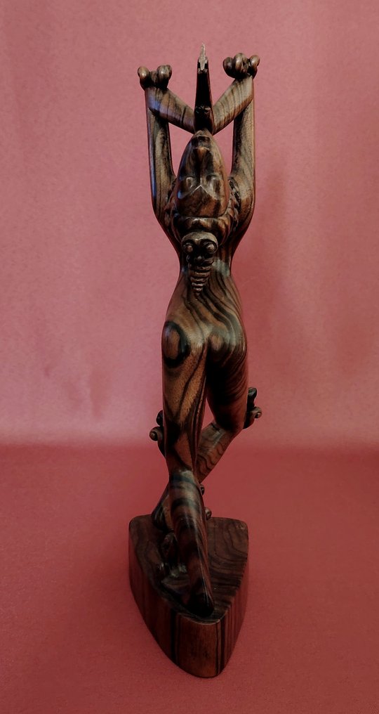 Statue de Tintya signé K.ARIA mas Bali - 雕塑 - 印度尼西亚 #2.1