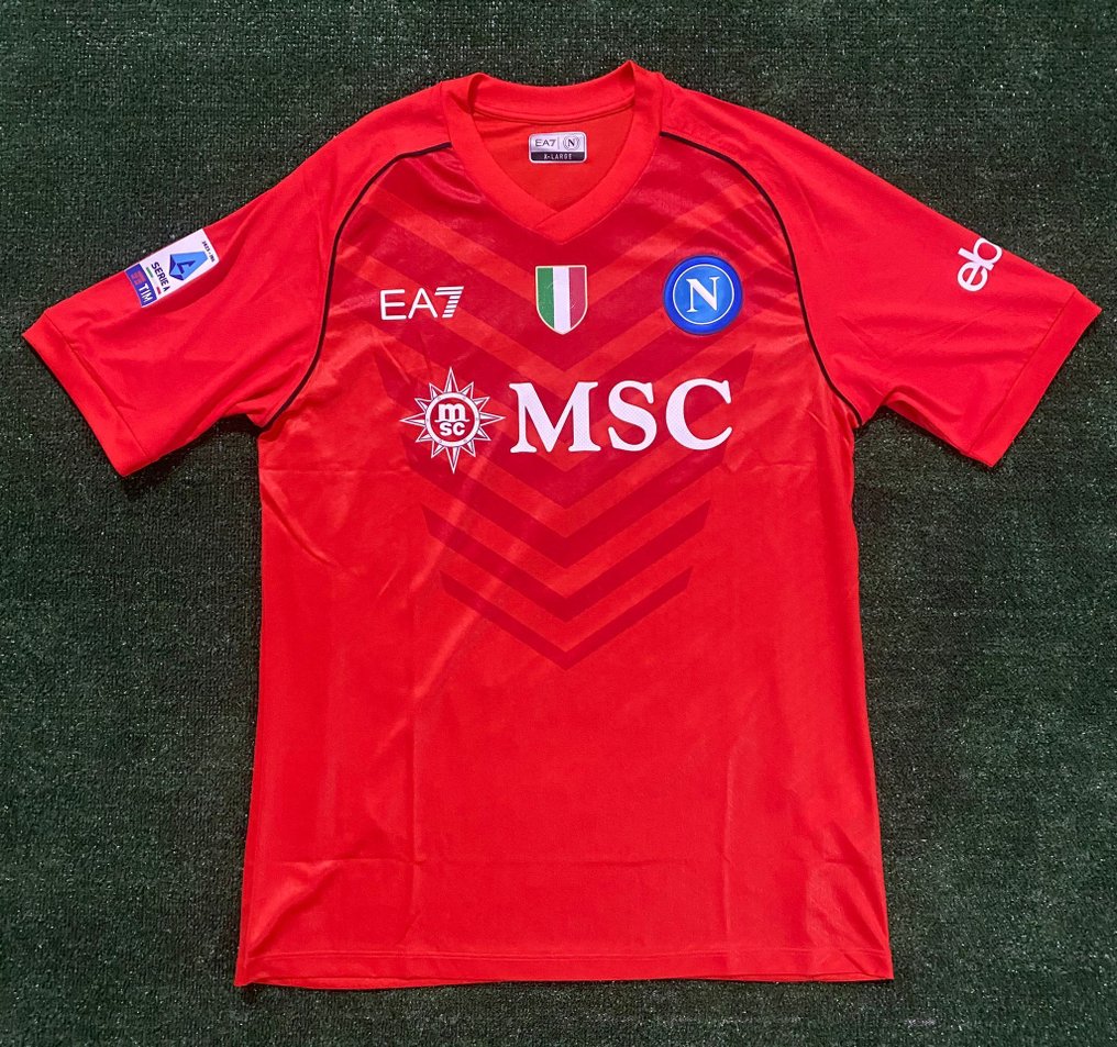 Napoli - Italian Football League - Alex Meret - 2023 - Ποδοσφαιρική φανέλα #1.0