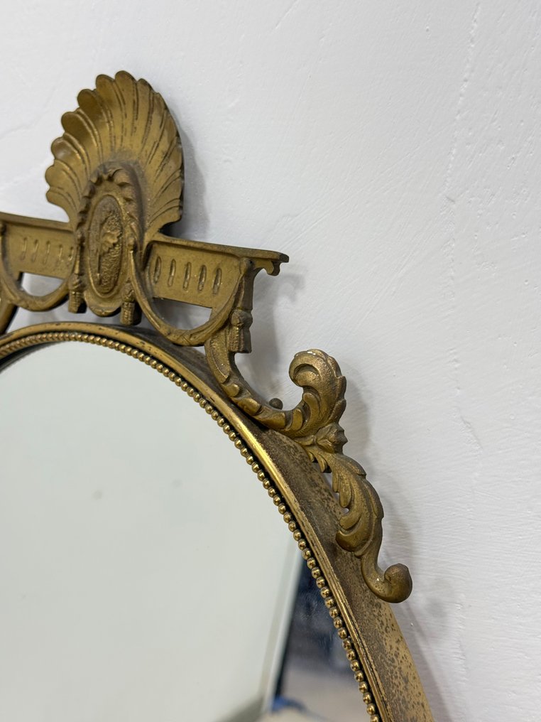 Specchio - Ottone, Legno - Made in Italy #4.3