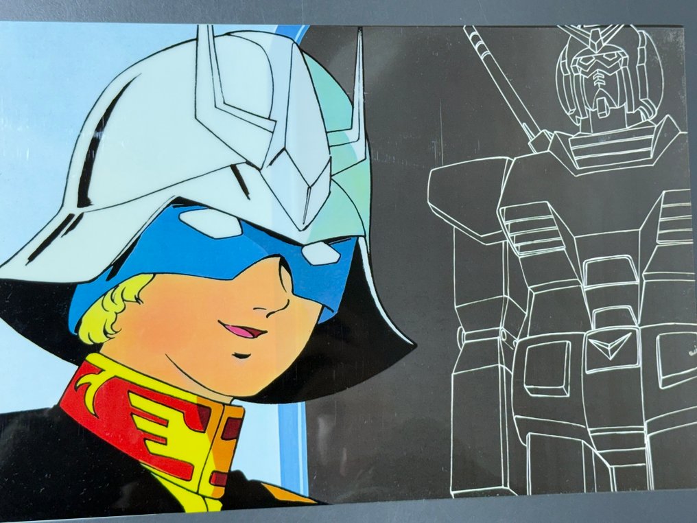 Nippon Sunrise - Original sericel, with copy background - Limited edition from the studio, very rare! - Mobile Suit Gundam (1979/80) #2.1