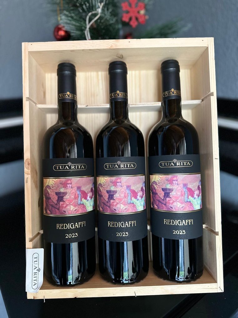 2023 Tua Rita, Redigaffi - Tuscany IGT - 3 Bottles (0.75L) #1.0