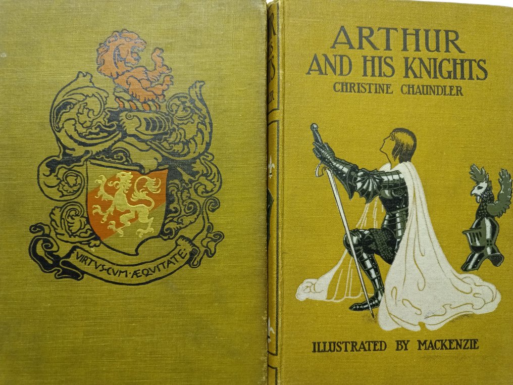 Howard Pyle/Thomas Mackenzie - Arthur and his Knights/The Story of the Champions of the Round Table - 1910-1920 #1.0