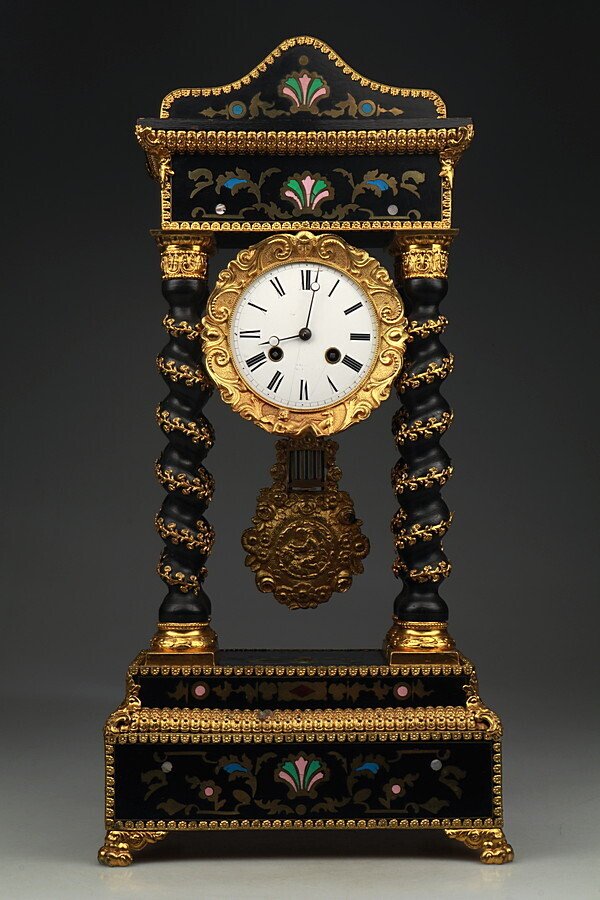 Portico clock - Wood - 1850-1900 #1.0