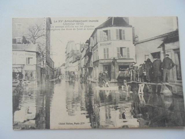 法国1910年洪水，巴黎及周边地区 - 明信片 (101) - 1910-1910 #4.3