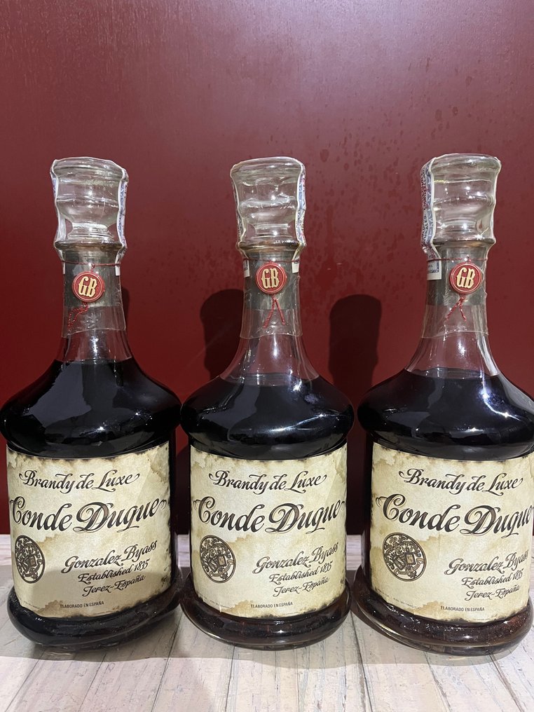 González Byass - Conde Duque  - b. 1980s - 0.75 Ltr - 3 bottles #1.0