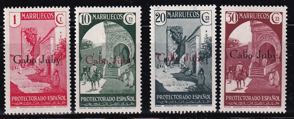 Cape Juby 1933/1935 - Various Types Enabled - Edifil 61/66 #1.0