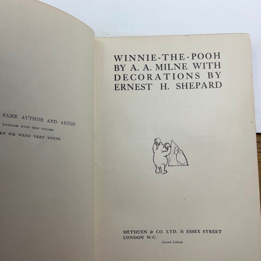 A.A. Milne / Ernest H. Shepard (ill) - Winnie the Pooh - 1926 #3.2