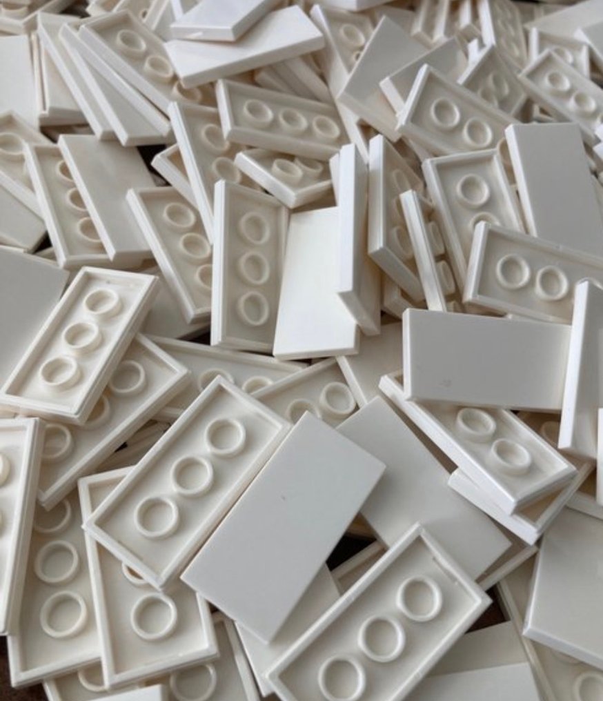 Lego Pezzi - Lego 2x4 witte tegel 250 stuks #1.0