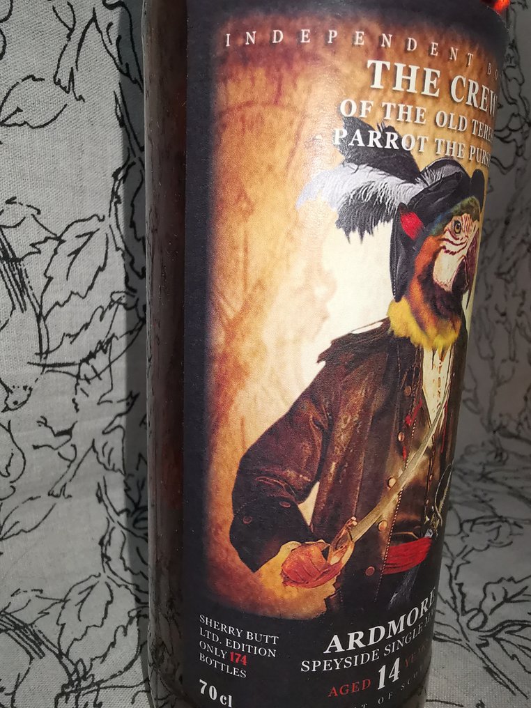 Ardmore 14 years old The Crew of the old Teresa - Parrot The Purser - Sherry Butt no. 2207 - Jack Wiebers  - b. 2025 - 70 cl #2.1