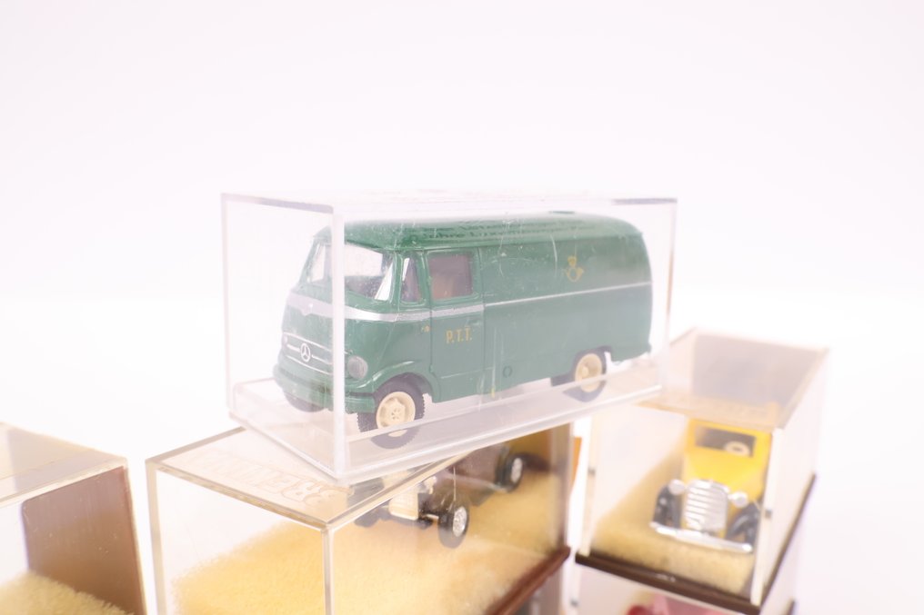 Brekina H0 - Modellvonat járművek (7) - Hét régi autómodell #2.1