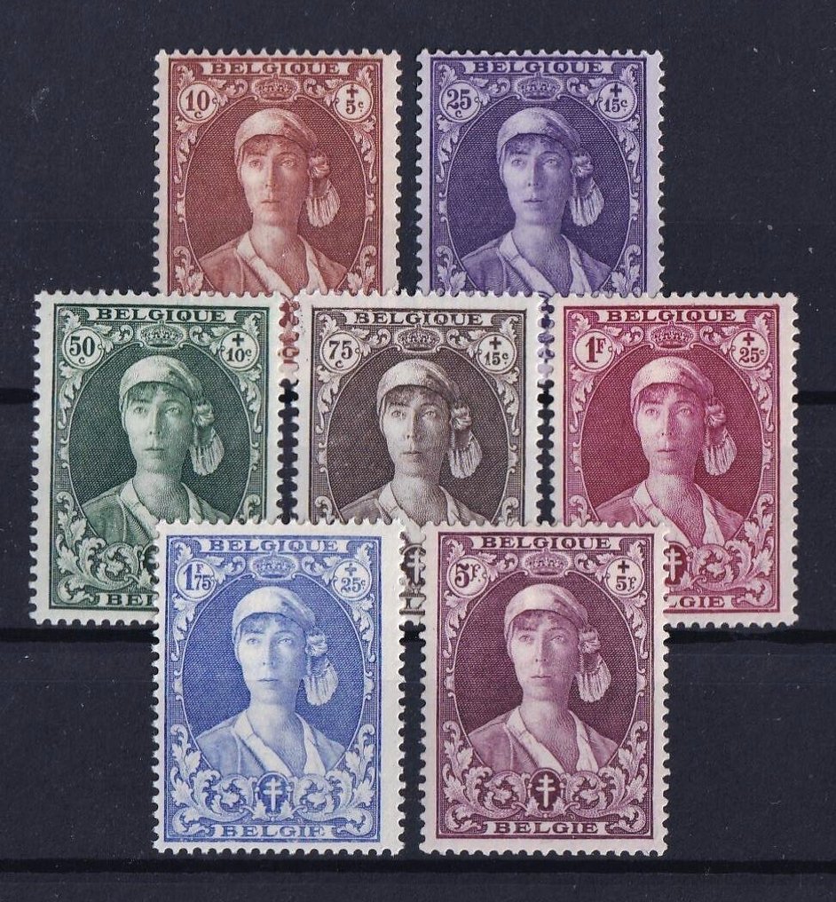 Βέλγιο 1931 - Ελισάβετ νοσοκόμα - OBP/COB 326/32 #1.0