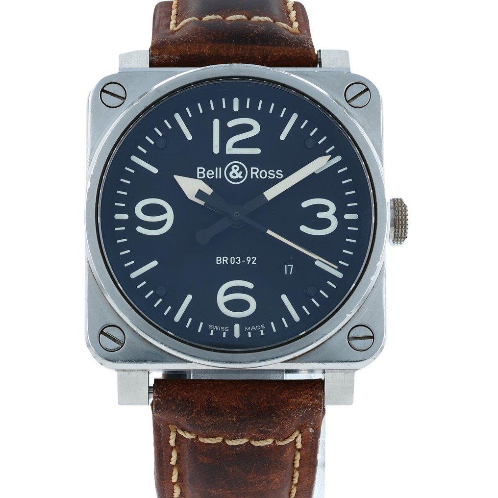 Bell & Ross - BR03-92-S Aviation 100m Date - No reserve price - BR03-92-S - Men - 2010-2020 #1.0