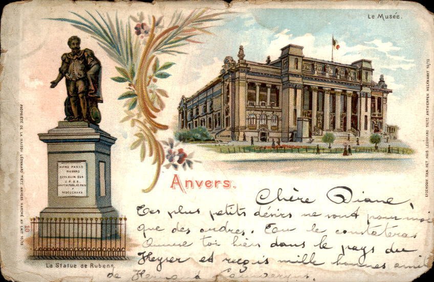 比利時 - 安特卫普市 - 明信片 (136) - 1910-1920 #4.3