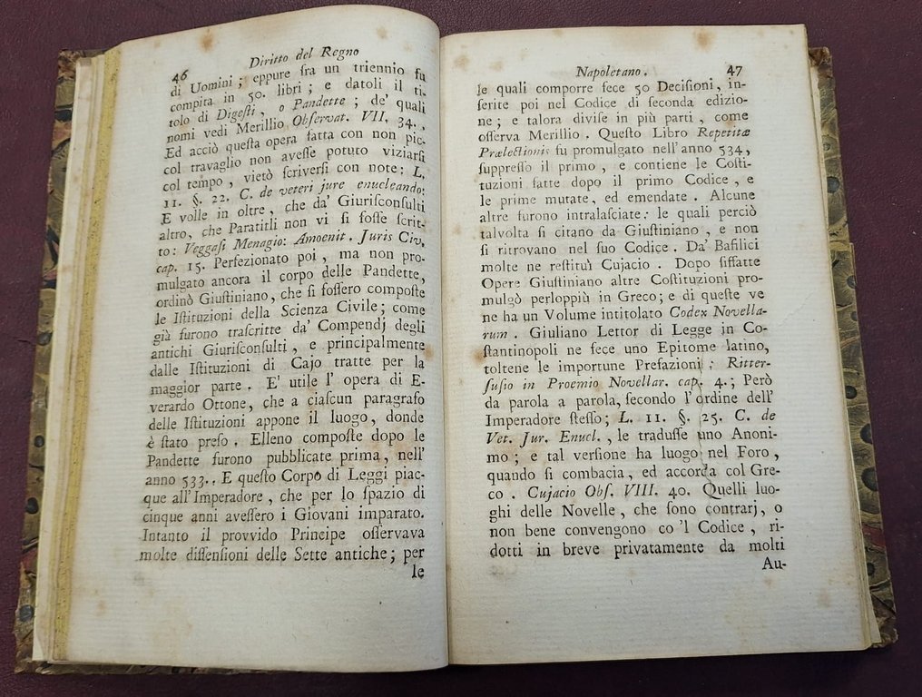 Niccolò Valletta - Elementi del diritto del regno Napoletano - 1776 #4.3