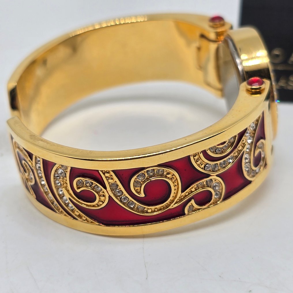 Joan Rivers - 鍍金 - 手鈪 - 红色手链手表 #3.2