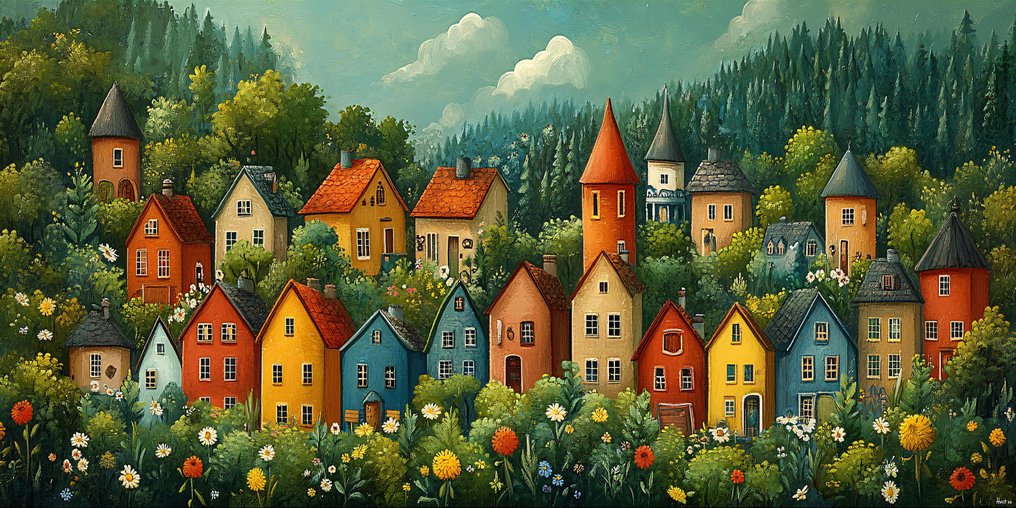 Felix van Horst - Charming Cottages (XXL) #1.0