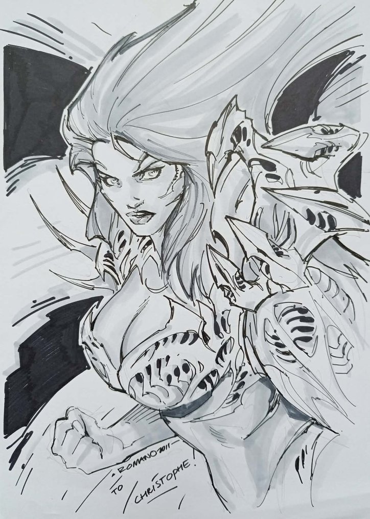 Romano Molenaar - 1 Original drawing - Witchblade - 2011 #1.0